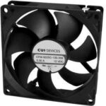 8018652934 CFM-9225C-125-317-22, DC Fans dc axial fan 92 mm square 25 mm 12 Vdc omniCOOL 2500 RPM 41.77 CFM AR TSPWM Hirschmann