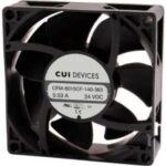 9001860988 CFM-8015CF-220-213-20, DC Fans dc axial fan, 80 mm square, 15 mm, 24 Vdc, omniCOOL, 2000 RPM, 23.23 CFM, TS Hirschmann