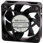 8012155242 CFM-5015CF-145-312, DC Fans dc axial fan, 50 mm square, 15 mm, 12 Vdc, omniCOOL, 4500 RPM, 11.67 CFM Hirschmann
