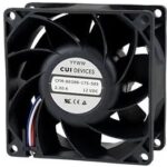 8018652685 CFM-8025B-230-330, DC Fans dc axial fan, 80 mm square, 25 mm, 24 Vd Hirschmann