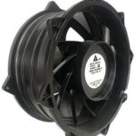 8033918286 THD2348MU-00, Fan Tubeaxial 48VDC Round - 240mm Dia Ball 915.0 CFM (25.62m³/min) 4 Wire Leads Hirschmann