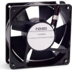 8034074914 11938MA-24P-EA-D0, Fan Tubeaxial 24VDC Square - 119mm L x 119mm H Ball 181.2 CFM (5.13m³/min) 2 Wire Leads Hirschmann