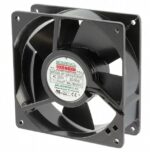 8006103459 UF12AM23-BTHR-F, Fan Tubeaxial 230VAC Square - 120mm L x 120mm H Ball 103.0 CFM (2.88m³/min) 2 Terminals Hirschmann
