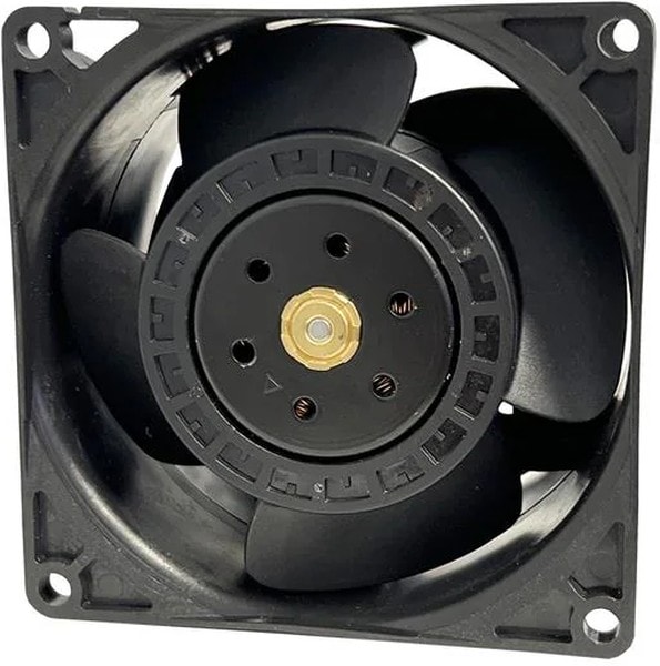 doc053316322 8018686528 DS0805612V2B-BT0, DC Fans DC Server Fan, 80x80x56mm, 12VDC, 138.1CFM, 6.96A, 83.52W, 79dBA, Ball, 4 Leads Hirschmann — изображение 1