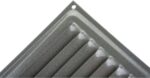 8020119270 Решётка вентиляционная 100x200 алюминиевый металлик 87683 Hirschmann — изображение 4