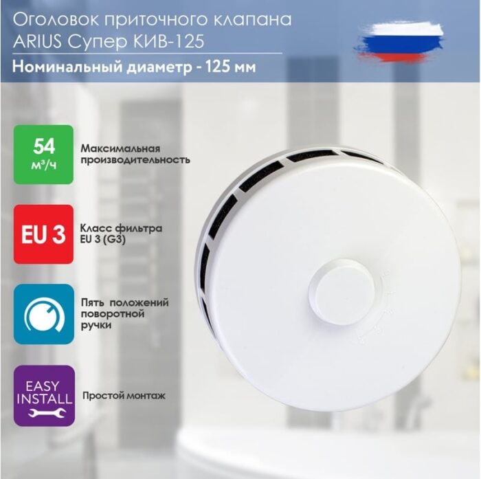8020602329 Приточный клапан КИВ СУПЕР-125 600 мм с теплошумоизоляцией и наружным металлическим стеновым выходом 135225 Hirschmann — изображение 9
