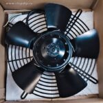 8037695441 Вентилятор Ebmpapst S2E250-BE65-01 230V 50/60Hz 0.51/0.74A 230/350W 2550/2750min-1 4pin () Hirschmann