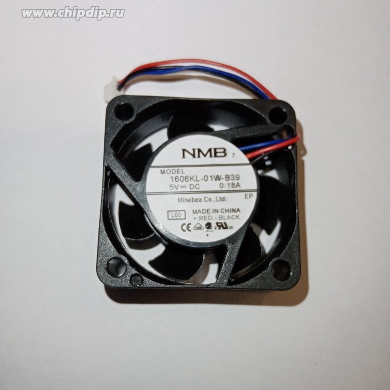 doc053559492 8035264819 Вентилятор NMB-MAT 1606KL-01W-B39 5V 0.16A 40x15 3pin () Hirschmann — изображение 1