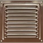 8010900237 Решетка металлическая 300x300 коричневая РМ3030кор Hirschmann