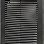 8022156859 Решетка вентиляционная вытяжная 180x250 с рамкой материал- пластик. Серия ВР графит 1825ВР-графит Hirschmann