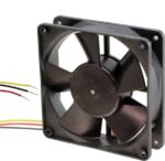 8004985251 4314/2, DC Fans Tubeaxial Fan, 119x119x32mm, 24VDC, 100.1CFM, Speed Signal/Open Collector Output Hirschmann — изображение 2