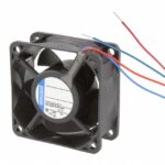 8004604087 634NU-004, DC Fans DC Tubeaxial Fan, 60x60x25mm, 24VDC, 23.5CFM, 1.6W, 5900RPM, Ball Bearing, IP68 Hirschmann — изображение 3