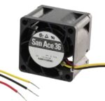 8007258465 9GV3612G301, DC Fans DC Axial Fan, 36x36x28mm, 12VDC, Guide Vane, Tachometer Hirschmann — изображение 2