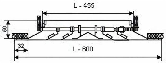 8018583592 Диффузор потолочный ДП4 600x600 мм 2248240003292 Hirschmann — изображение 4