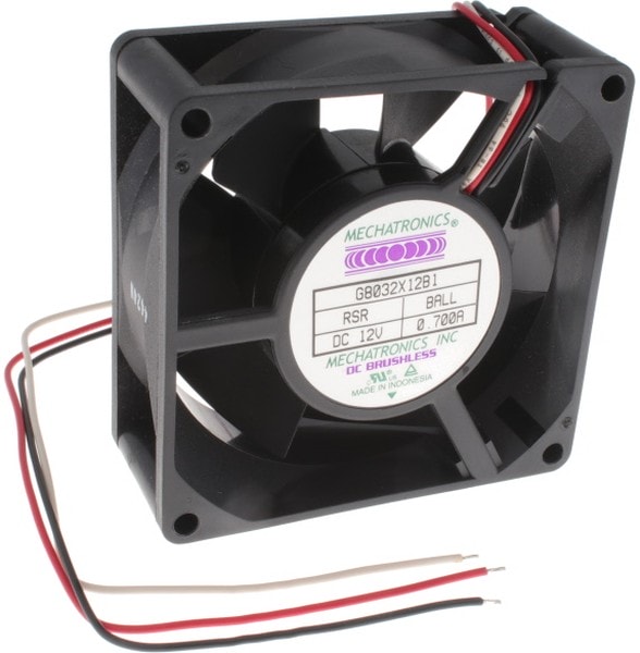 doc053927910 8006902515 G8032X12B1-RSR, FAN AXIAL 80X32MM 12VDC WIRE Hirschmann — изображение 1
