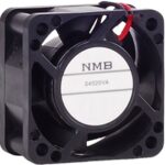 8006936312 04020VA-12Q-CA-00, FAN AXIAL 40X20MM 12VDC WIRE Hirschmann