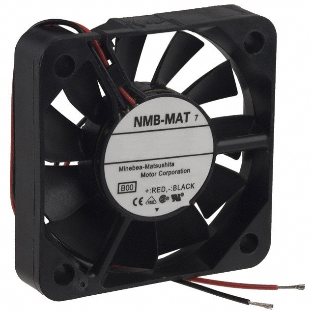 doc053944504 8008312203 2004KL-01W-B50-B00, DC Fans DC Tubeaxial Fan, 50x50x10mm, 5VDC, 10.2CFM, Rib Mount, Lead Wires Hirschmann — изображение 1