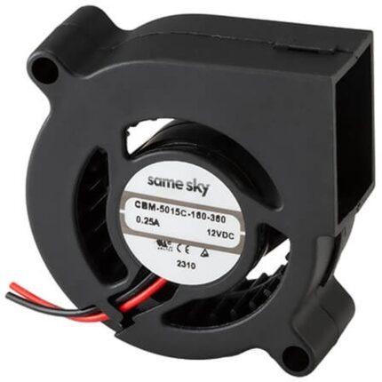 8033770167 CFM-5020C-245-306-22, DC Fans dc axial fan, 50 mm square, 20 mm, 24 Vdc, omniCOOL, 4500 RPM, 13.64 CFM, TS/PWM Hirschmann