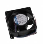8004604044 3212J/2N-301, DC Fans Tubeaxial Fan, 92x92x38mm, 12VDC, 76.5CFM, Speed Signal/Open Collector Output Hirschmann — изображение 2