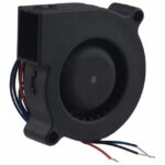 8007962259 BFB0524H-R00, Blowers & Centrifugal Fans DC Blower, 51x15mm, 24VDC, Ball Bearing, 3x Lead Wires, Locked Rotor Sensor Hirschmann — изображение 2