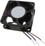 8020263969 AFB0612DH-AF00, DC Fans DC Tubeaxial Fan, 60x25mm, 12VDC, Ball Bearing, 3x Lead Wires, Tachometer Hirschmann — изображение 2