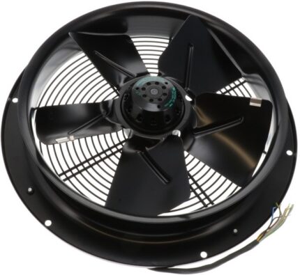 8004985971 W4D350-CA04-52, AC Fans AC Axial Fan, 460x109mm Round, 460VAC, 220W, 1650RPM, 135Pa, Ball, IP44 Hirschmann