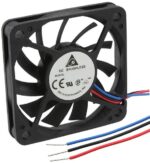 8004747135 EFB0612LA-R00, DC Fans Tubeaxial Fan, 60x10mm, 12VDC, Ball Bearing, 3x Lead Wires, Locked Rotor Sensor Hirschmann — изображение 2
