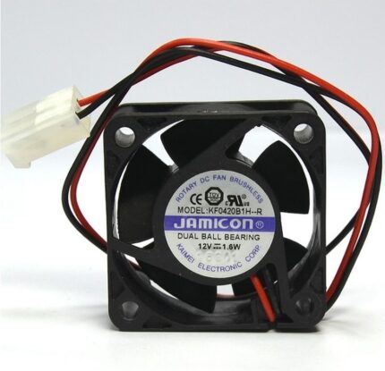8018475337 вентилятор KF0420B1H 40х40х20 12В с разъемом 2 конт.MOLEX 5239-2(PHU-2) С00034867 Hirschmann