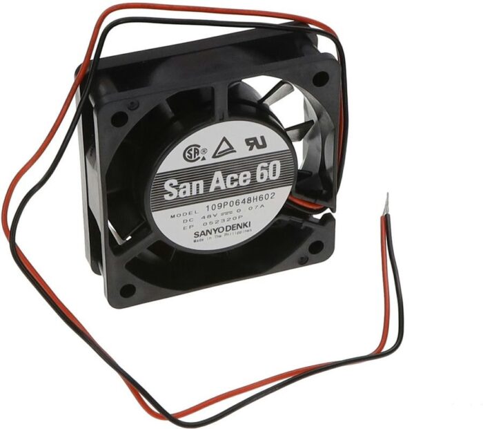 8031962510 Вентилятор Sanyo Denki San Ace 20 109P0648H602 48V DC 0.07A 60X20 2pin () Hirschmann — изображение 2