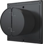 8023410801 SLIM 4C Matt black, Вентилятор накладной SLIM D100 обр.клапан Matt black 90-03098 Hirschmann — изображение 7