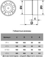 8037970531 VP 5, Вентилятор осевой канальный вытяжной D 125 90-00041 Hirschmann — изображение 5