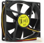 8048462213 Вентилятор Gembird FANCASE2, 92x92x25, подшипник скольжения, 3pin, провод 30см Hirschmann — изображение 7
