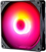 8056078729 Вентилятор для корпуса PHANTEKS PH-F140M25_DRGB_ PWM_BK01_RU 140x140x25mm, 500-1800rpm, 104.62CFM, 36.57dBA, 4-pin PWM Hirschmann — изображение 2