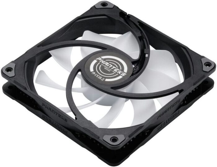 8056078729 Вентилятор для корпуса PHANTEKS PH-F140M25_DRGB_ PWM_BK01_RU 140x140x25mm, 500-1800rpm, 104.62CFM, 36.57dBA, 4-pin PWM Hirschmann — изображение 8