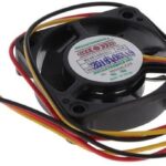 8005748219 MA4010H05C1-RSR-26AWG, Fan Tubeaxial 5VDC Square - 40mm L x 40mm H 1 Ball/1 Sleeve 4.9 CFM (0.137m³/min) 3 Wire Leads Hirschmann