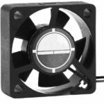 8005184024 OD3010-12LB, DC Fans DC Fan, 30x30x10mm, 12VDC, 3CFM, 0.06A, 20dBA, 7000RPM, Dual Ball, Lead Wires Hirschmann — изображение 3