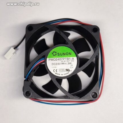 8037778756 Вентилятор Sunon PMD2407PTB1-A (2).B1947.GN 24V 4.3W 70x25 3pin () Hirschmann