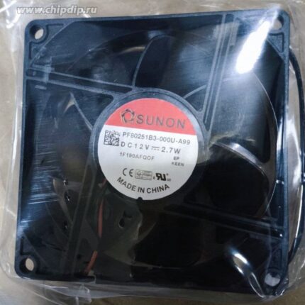 8038194102 Вентилятор Sunon PF80251B3-000U-A99 12V DC 2.7W 80X25 2pin Hirschmann