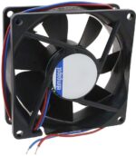 8026547618 DC axial fan, 12 V, 80 x 80 x 25 mm, 45 m³/h, 19 dB, sintec slide bearing, ebm-papst 8412 NGMLE Hirschmann — изображение 4