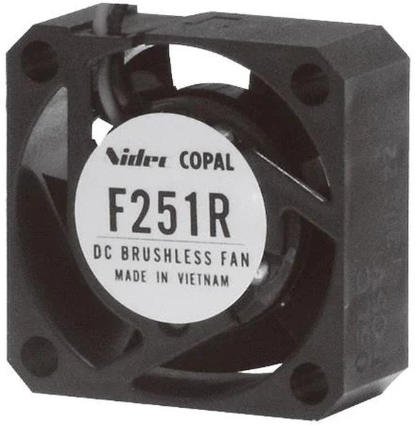 doc054411556 8007725876 F251R-05LLC, DC Fans Brushless DC Fan, 25 X 25 X 10mm, 5V DC, .04m3/min Air flow, 20 Pa Static pressure, 11db Noise, 1 sleeve bearing Hirschmann — изображение 1