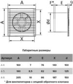8037996671 A 4 C, Вентилятор осевой вытяжной, обрат.клапан D 100 90-00026 Hirschmann — изображение 5