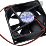 8037970746 JF0825B2H--R (JF0825B2H-001C066R) (3000RPM) 24V/0,13A (80x80x25) B(подшипник) CFM38,74/dBA31 вентилятор с разъемом 2 конт.MOLEX ... Hirschmann