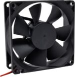 8037970746 JF0825B2H--R (JF0825B2H-001C066R) (3000RPM) 24V/0,13A (80x80x25) B(подшипник) CFM38,74/dBA31 вентилятор с разъемом 2 конт.MOLEX ... Hirschmann — изображение 2