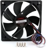 8048463376 Вентилятор Gembird D12025SM-4, 120x120x25, подшипник скольжения, 4pin, провод 30см Hirschmann — изображение 9