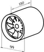 8037971844 Вентилятор almaz 100 10222251 Hirschmann — изображение 4