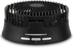8037258392 Вентилятор настольный Coolfort CF-2000 скоростей:3 черный Hirschmann — изображение 6