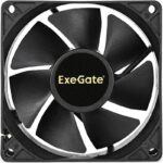 9000973674 EX08015B4P-PWM, Вентилятор 12В, 80x80x15 мм, двойной шарикоподшипник, 4pin, PWM, 24dBA Hirschmann — изображение 3