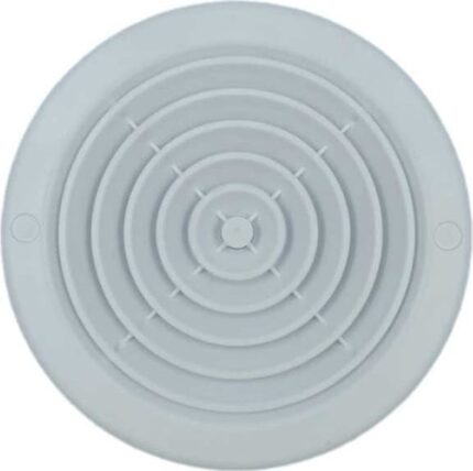 8037973802 Решетка-диффузор приточно-вытяжная круглая с фланцем 100 мм, неразъемная. Серия TRU 100ДФ-TRU Hirschmann