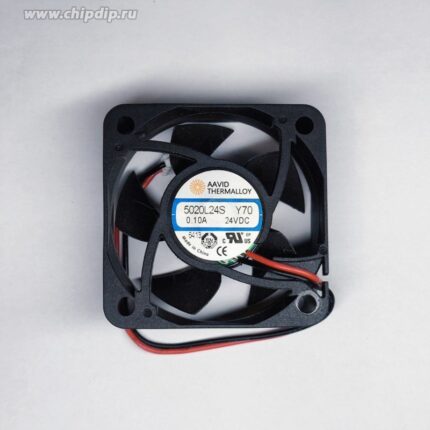 8034580425 Вентилятор AAVID THERMALLOY 5020L24S Y70 24V DC 0.10A 50X20 2pin Hirschmann