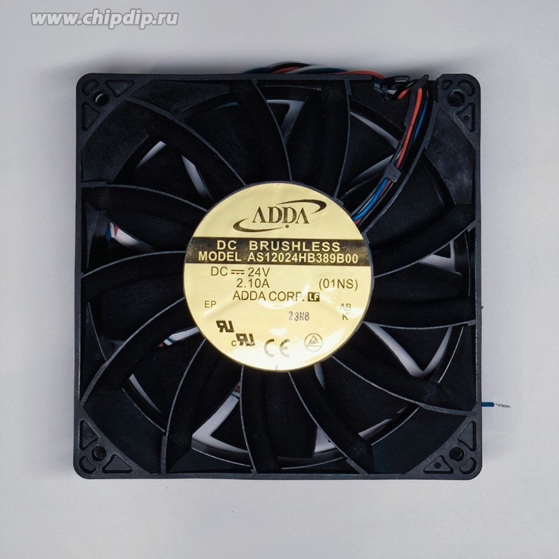 doc054835766 8038676852 Вентилятор ADDA AS12024HB389B00 24V DC 2.10A 120X38 4pin () Hirschmann — изображение 1
